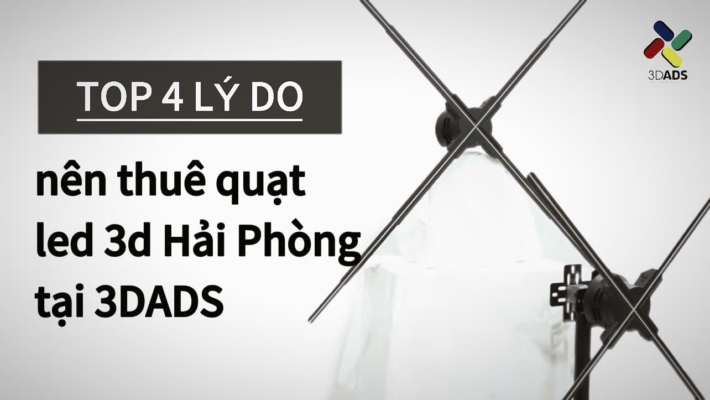 thuê quạt đèn led Hải Phòng