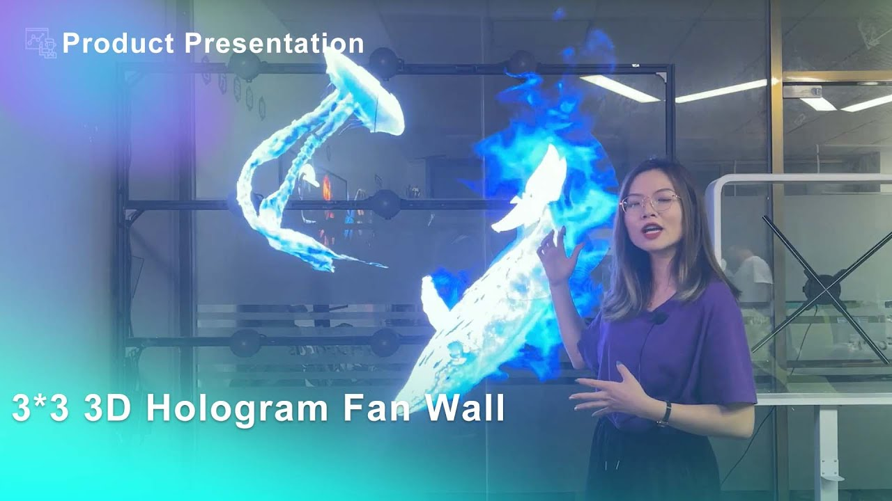 đèn hologram cho hội nghị