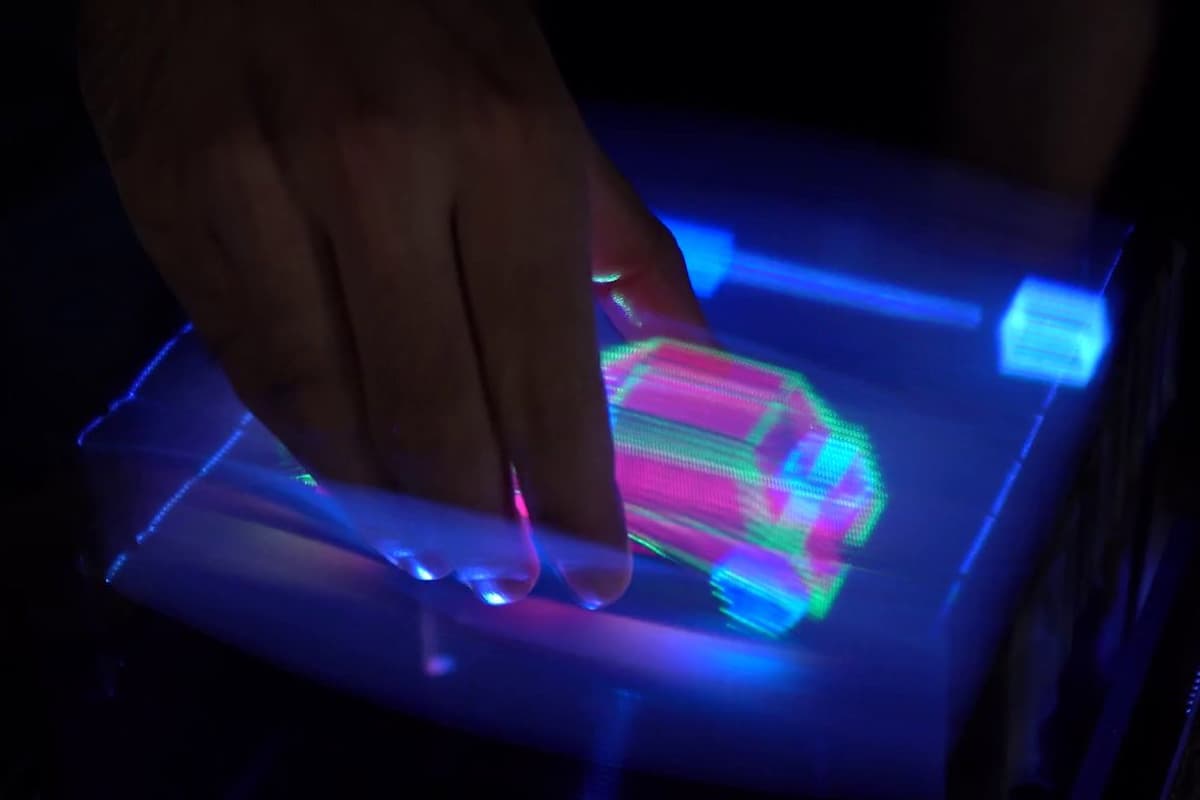 màn hình 3D Holographic